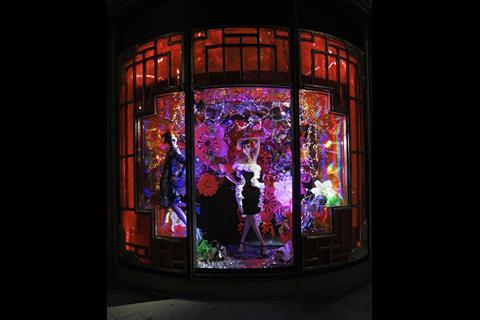 Harvey Nichols Christmas window display
